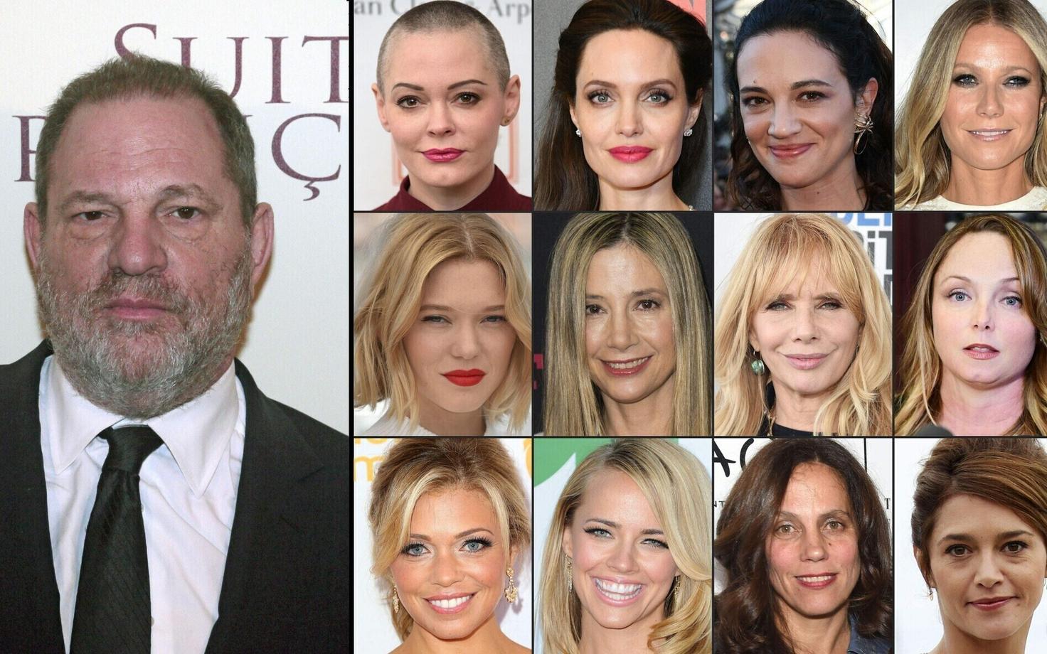 Harvey Weinsteini on süüdistanu dmitmed nimekad näitlejad, nende seas Gwyneth Paltrow, Angelina Jolie, Rose McGowan ja Mira Sorvino