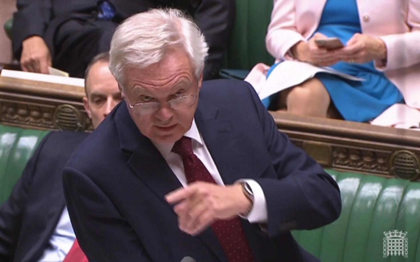 Brexiti-minister David Davis.