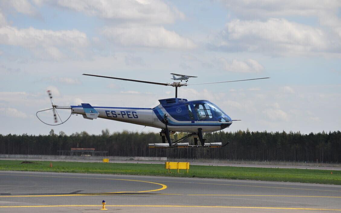 Müügil olnud helikopter.