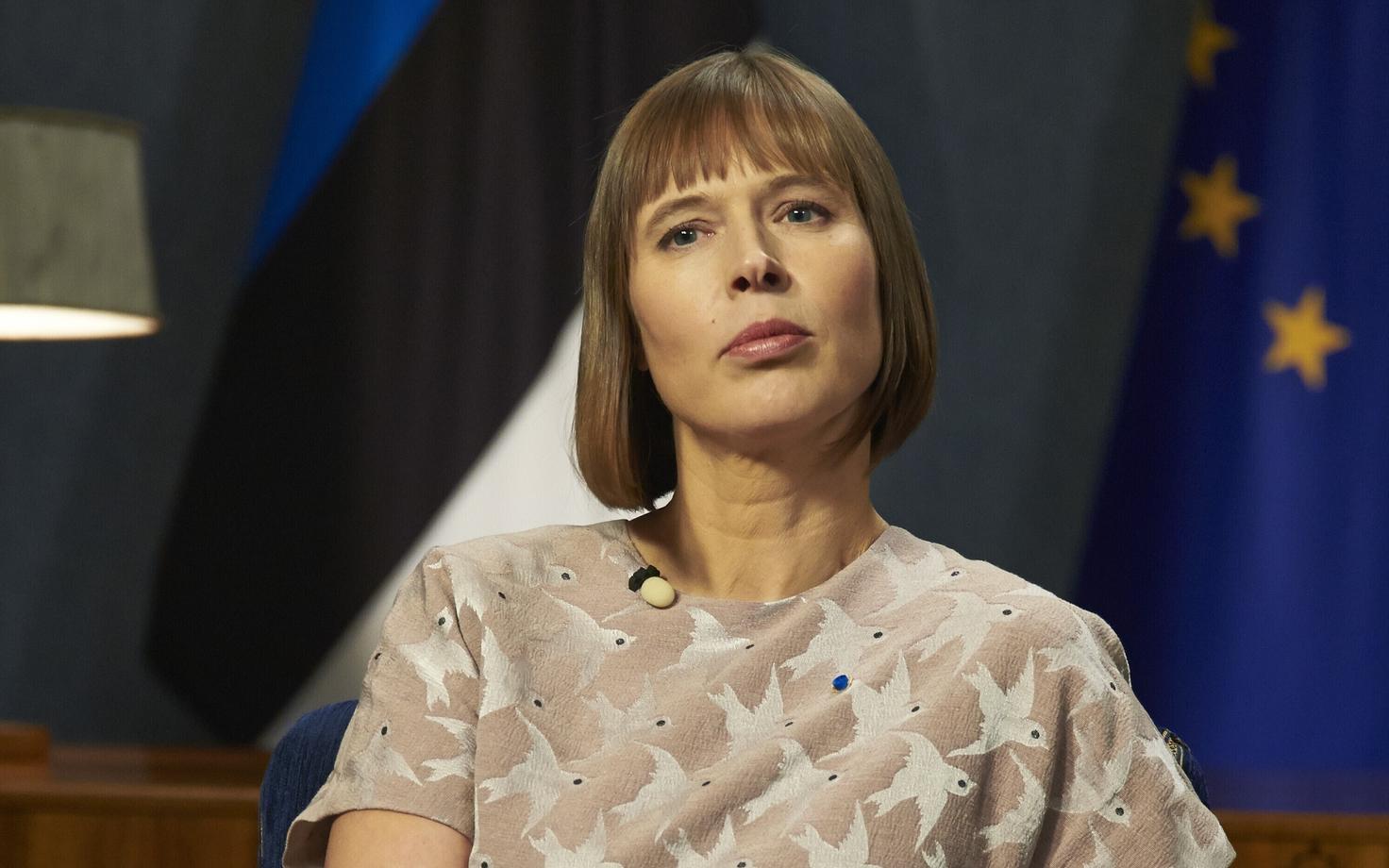 Президент Керсти Кальюлайд.