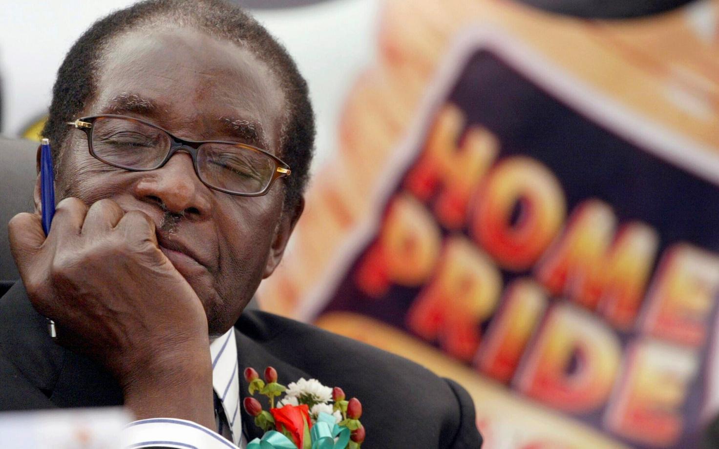 Robert Mugabe 2008. aastal.