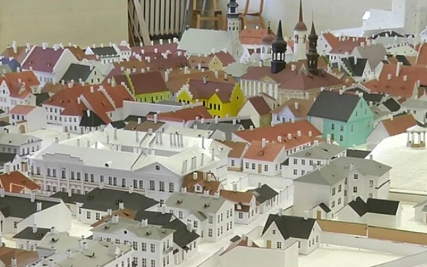 Vana-Narva makett, autor Fjodor Šantsõn