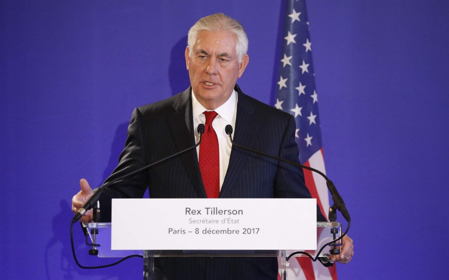 Госсекретарь США Рекс Тиллерсон