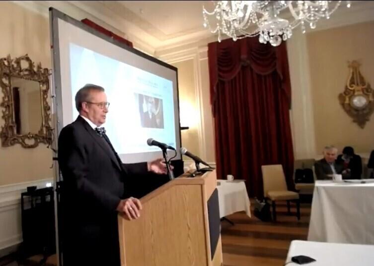 Toomas Hendrik Ilves auhinna üleandmisel