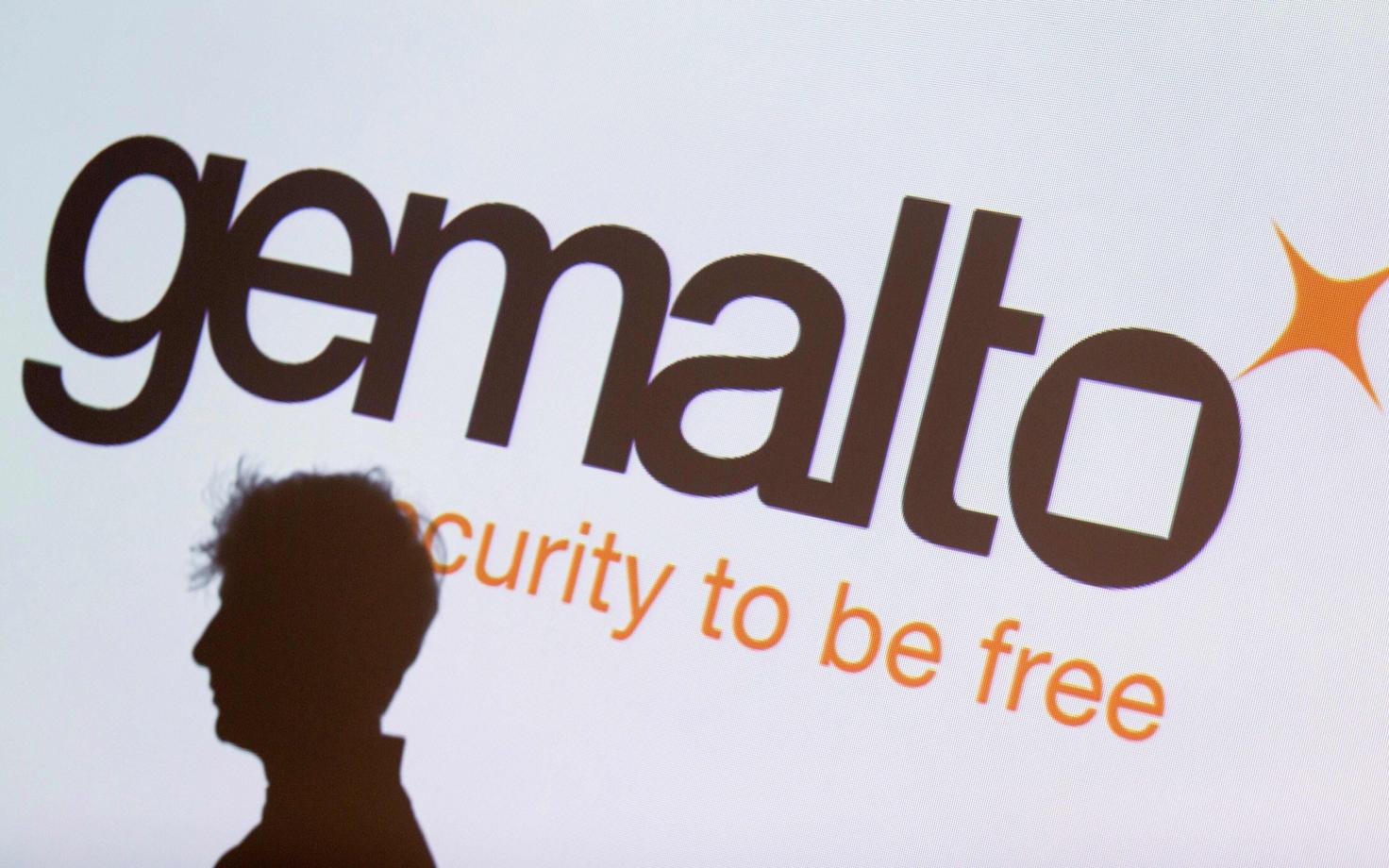 Логотип Gemalto.