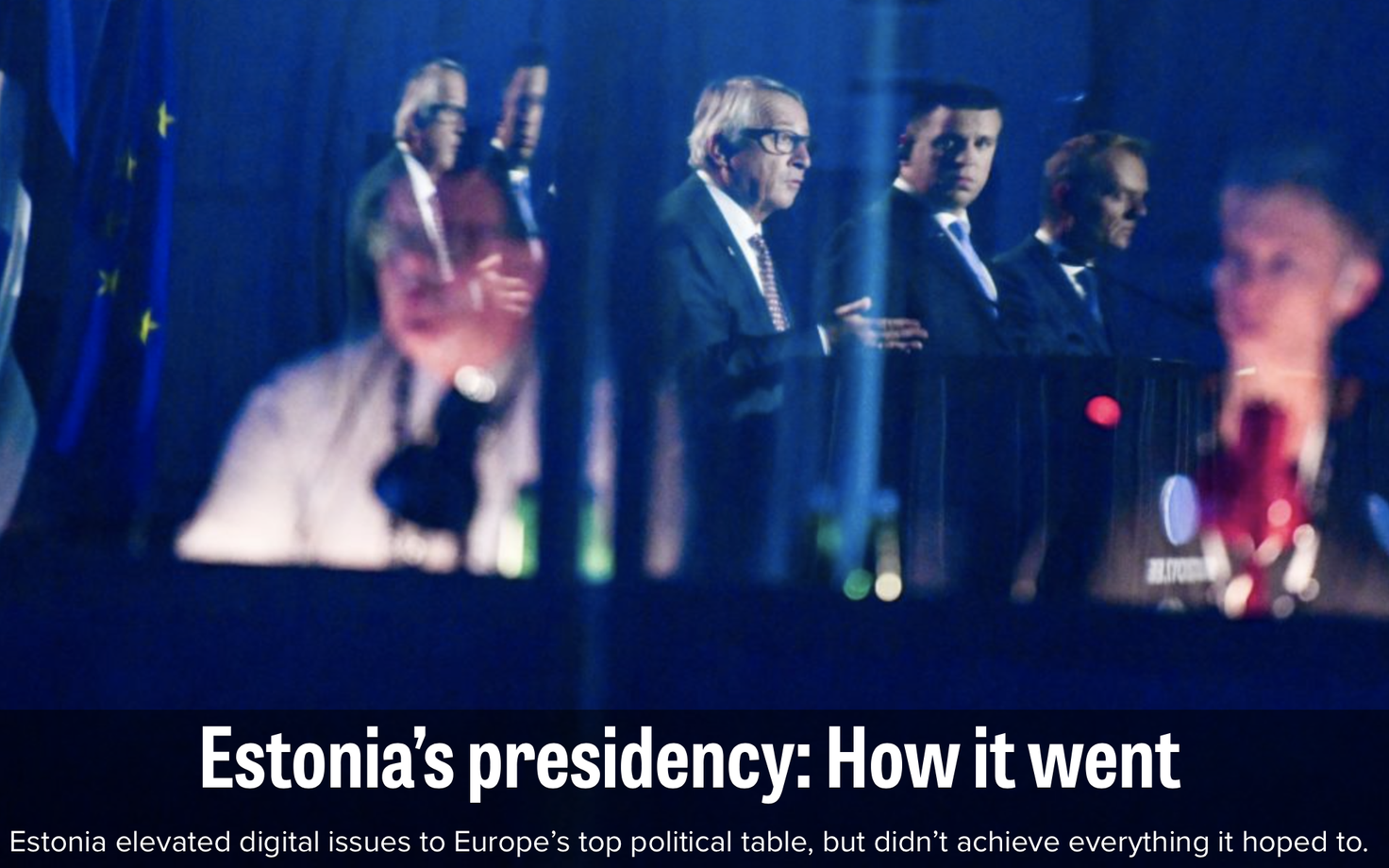 Politico hinnang Eesti eesistumisele.
