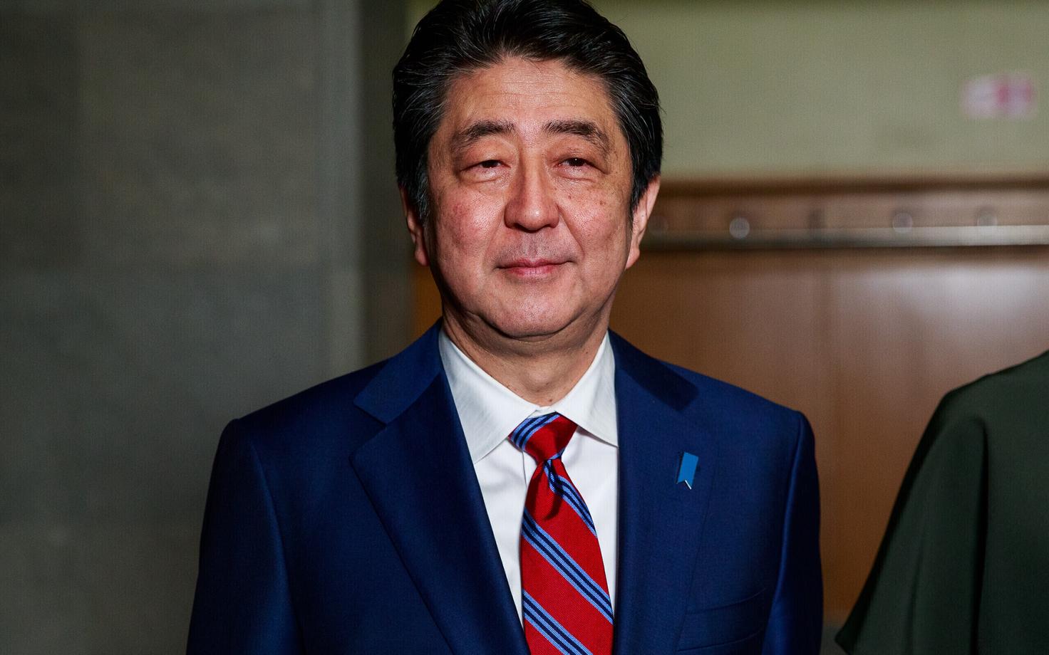 В 2018 году Абэ приезжал в Эстонию.