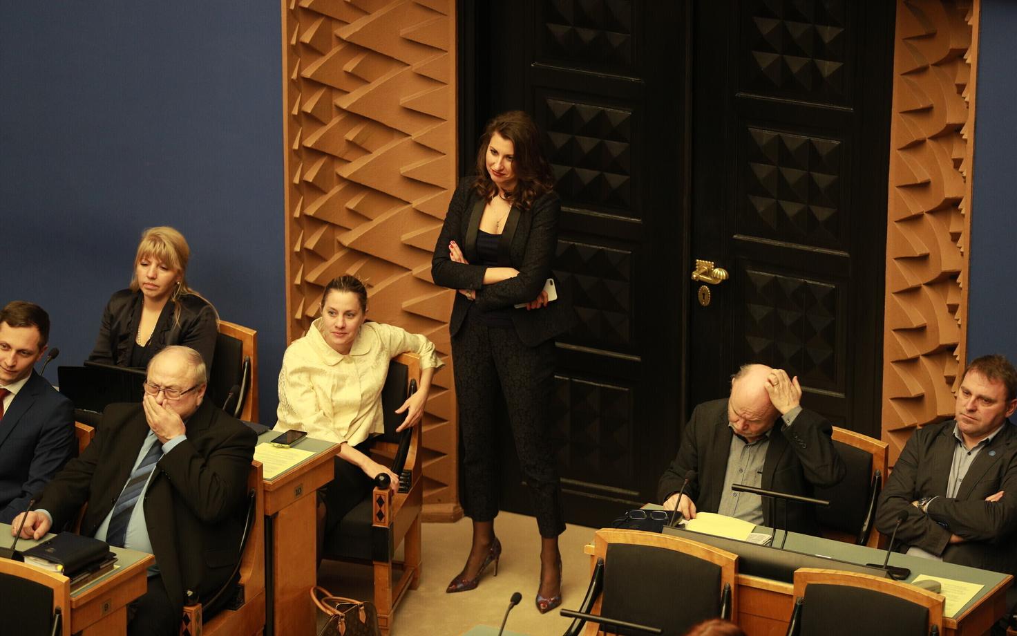 Olga Ivanova Urmas Reinsalu umbusaldushääletusel