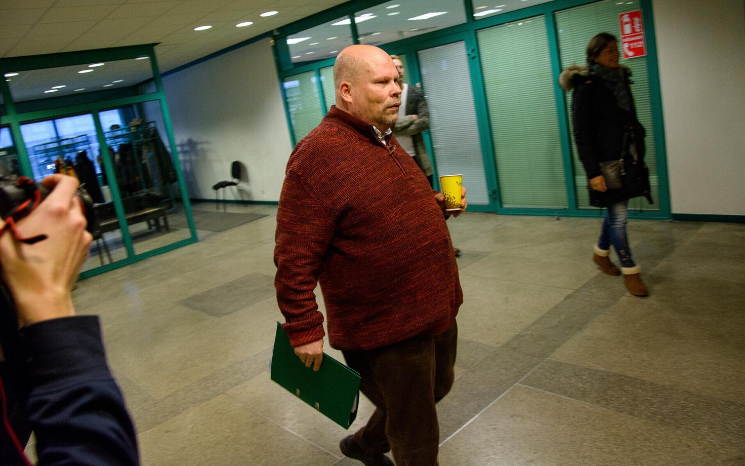 Edgar Savisaar's treating physician Peep Põdder in Harju County Court on Tuesday. Jan. 30, 2018.