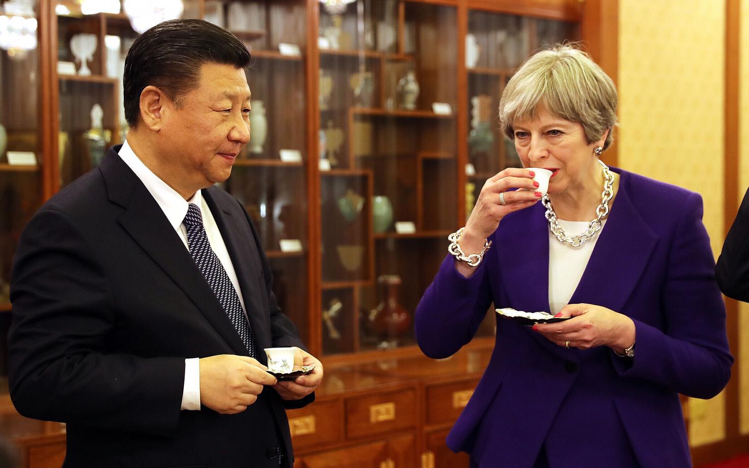 Xi ja May neljapäeval Pekingis.
