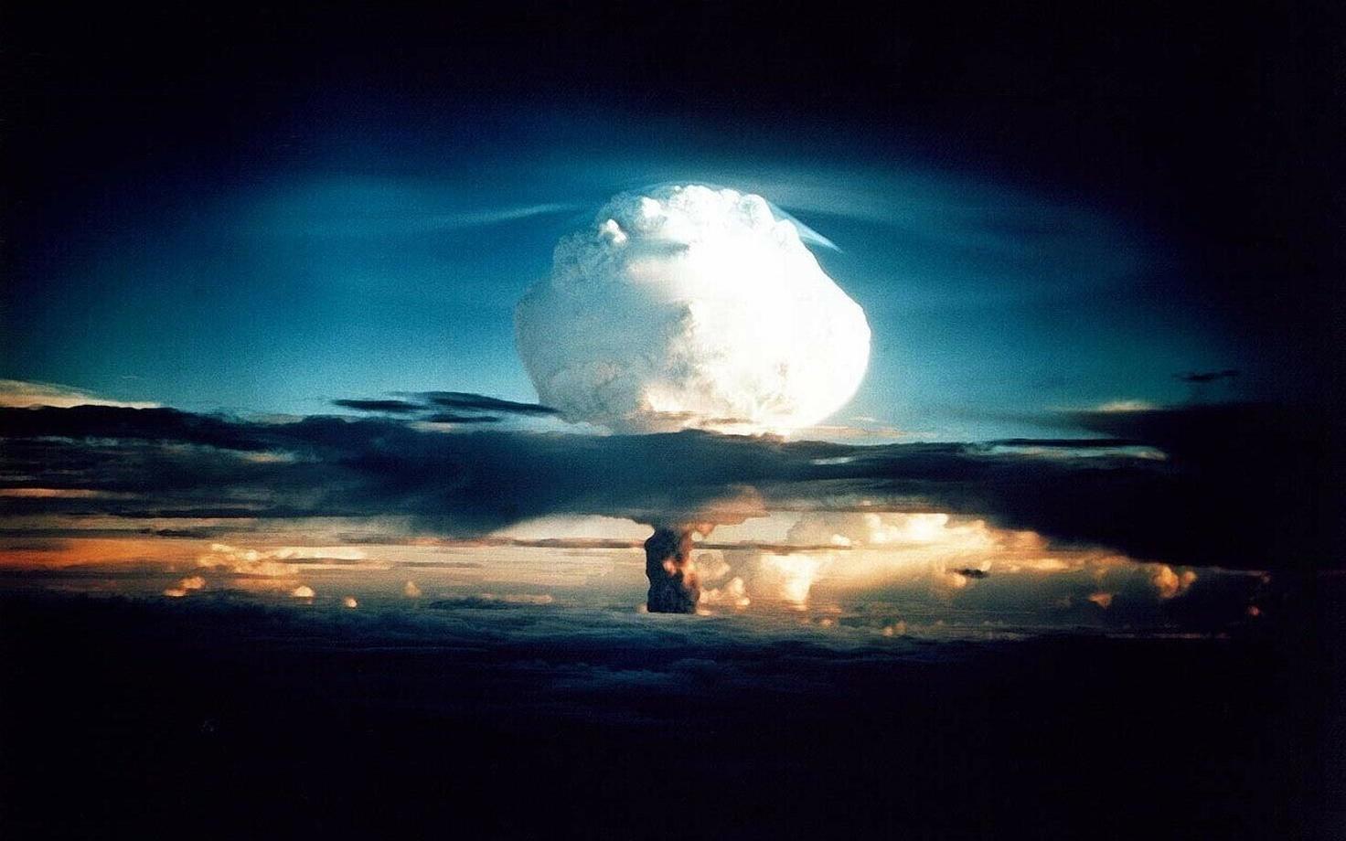 Ядерный взрыв. Иллюстративная фотография.