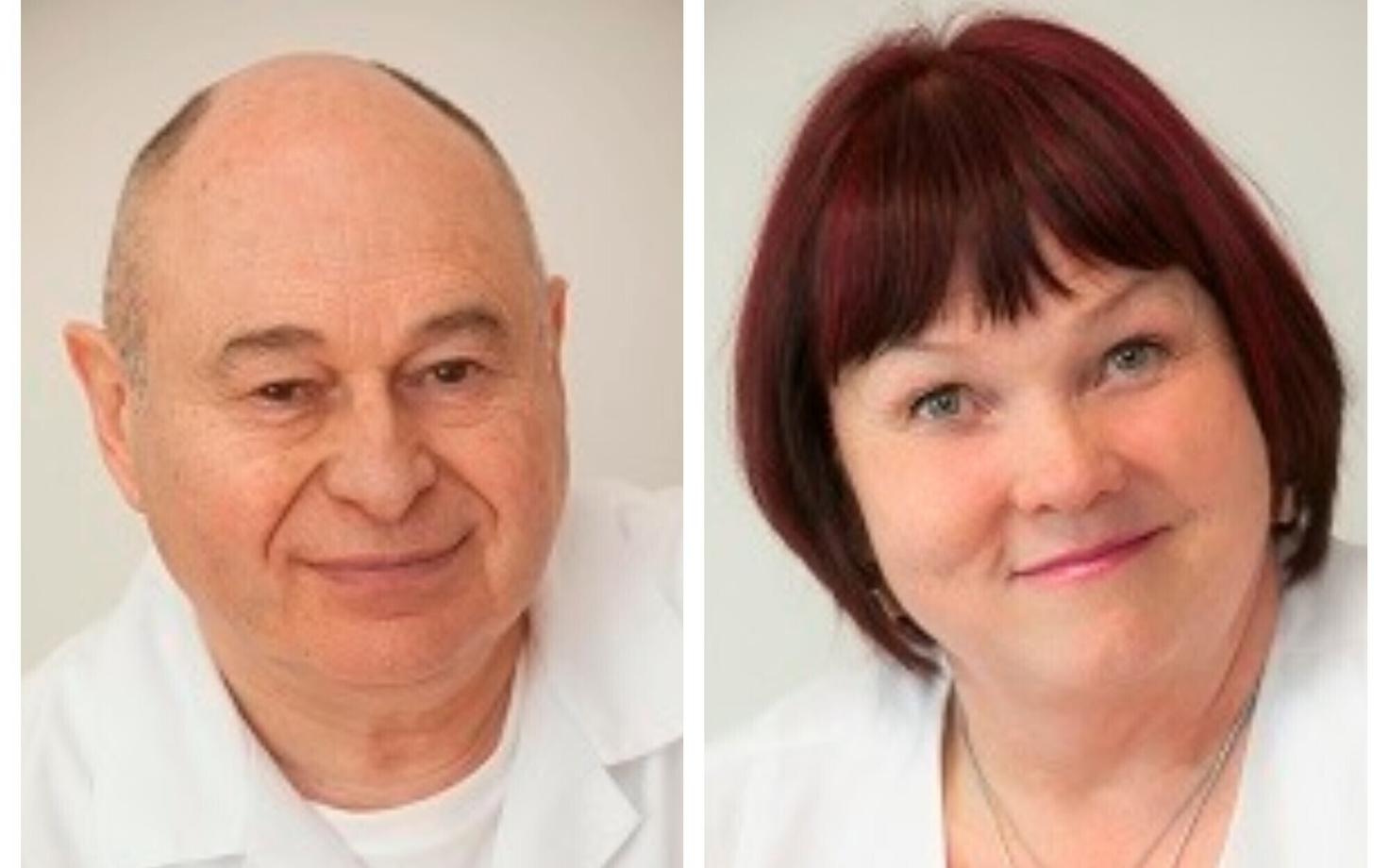 Марк Левин и Маре Леппик.