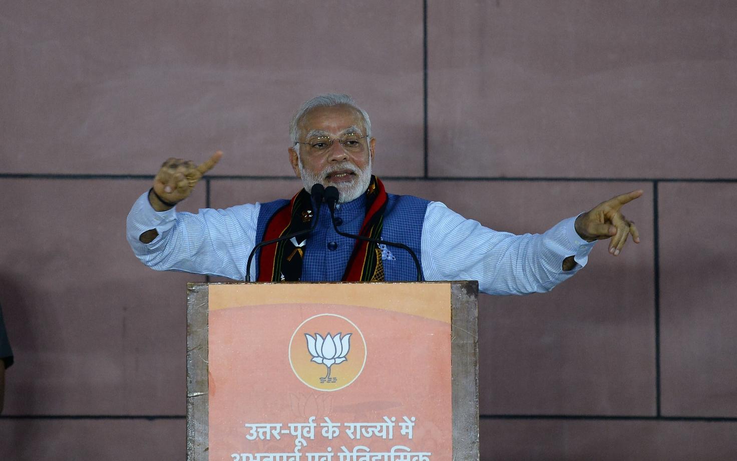 India peaminister Narendra Modi.