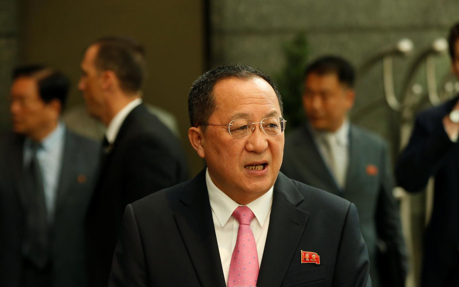 Põhja-Korea välisminister Ri Yong-ho.