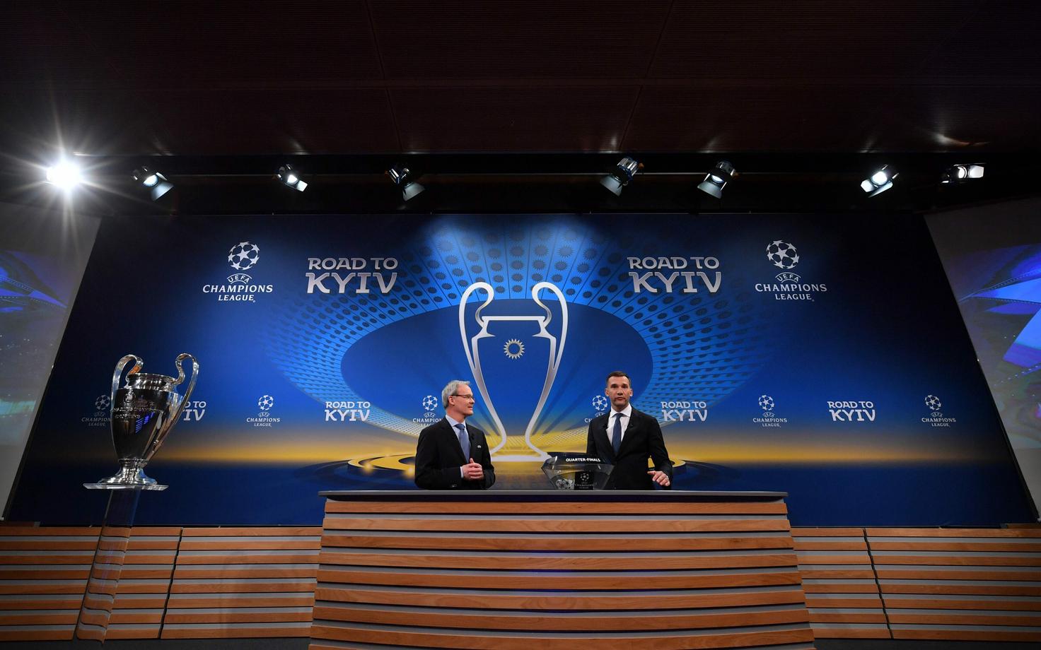 Жеребьевка Лиги чемпионов.