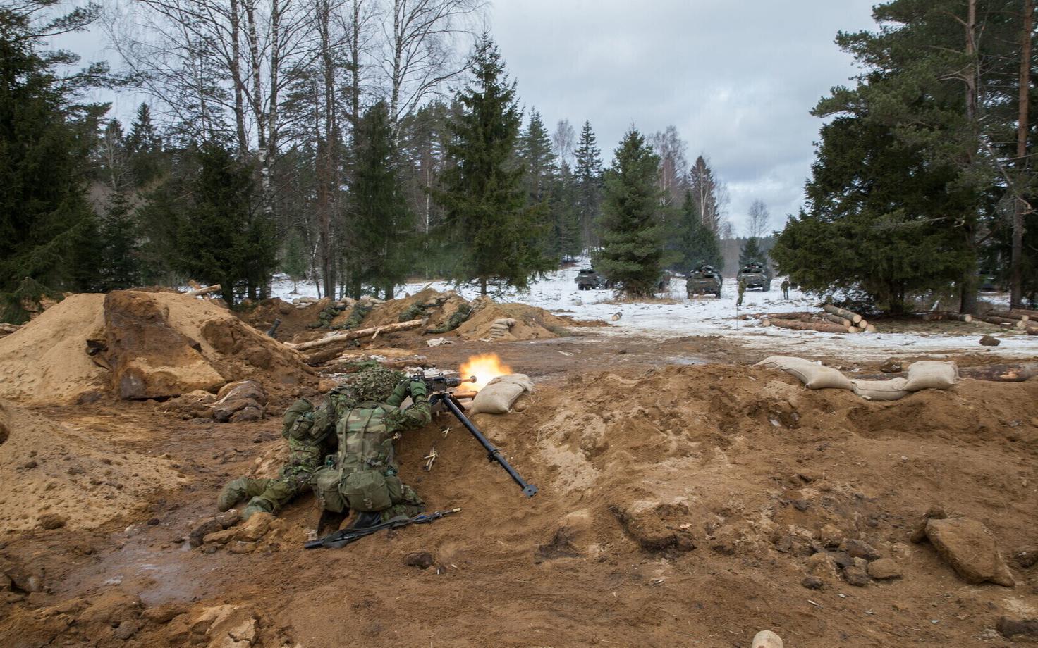 Куперьяновцы на учениях.
