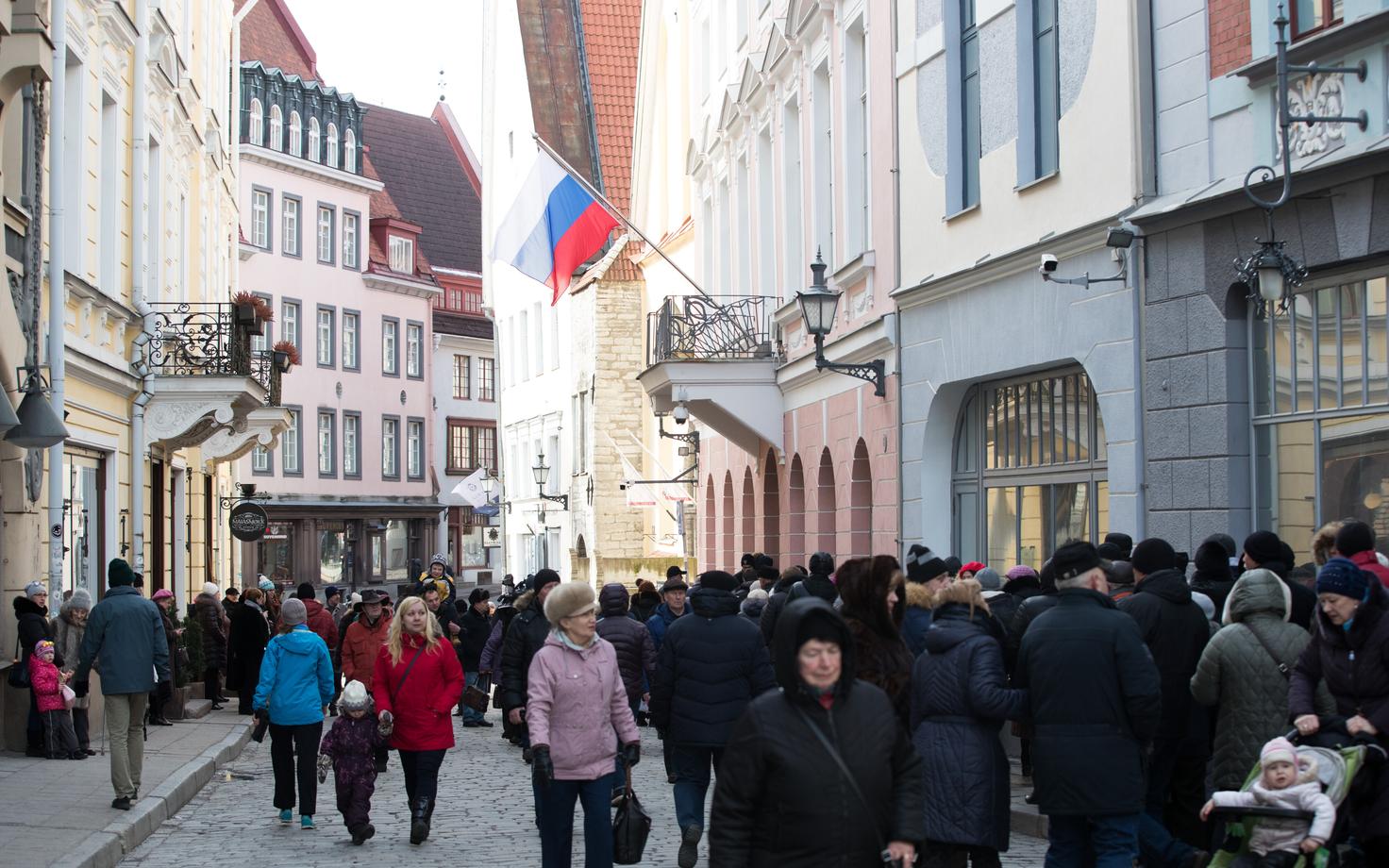The Russian Embassy in Tallinn.