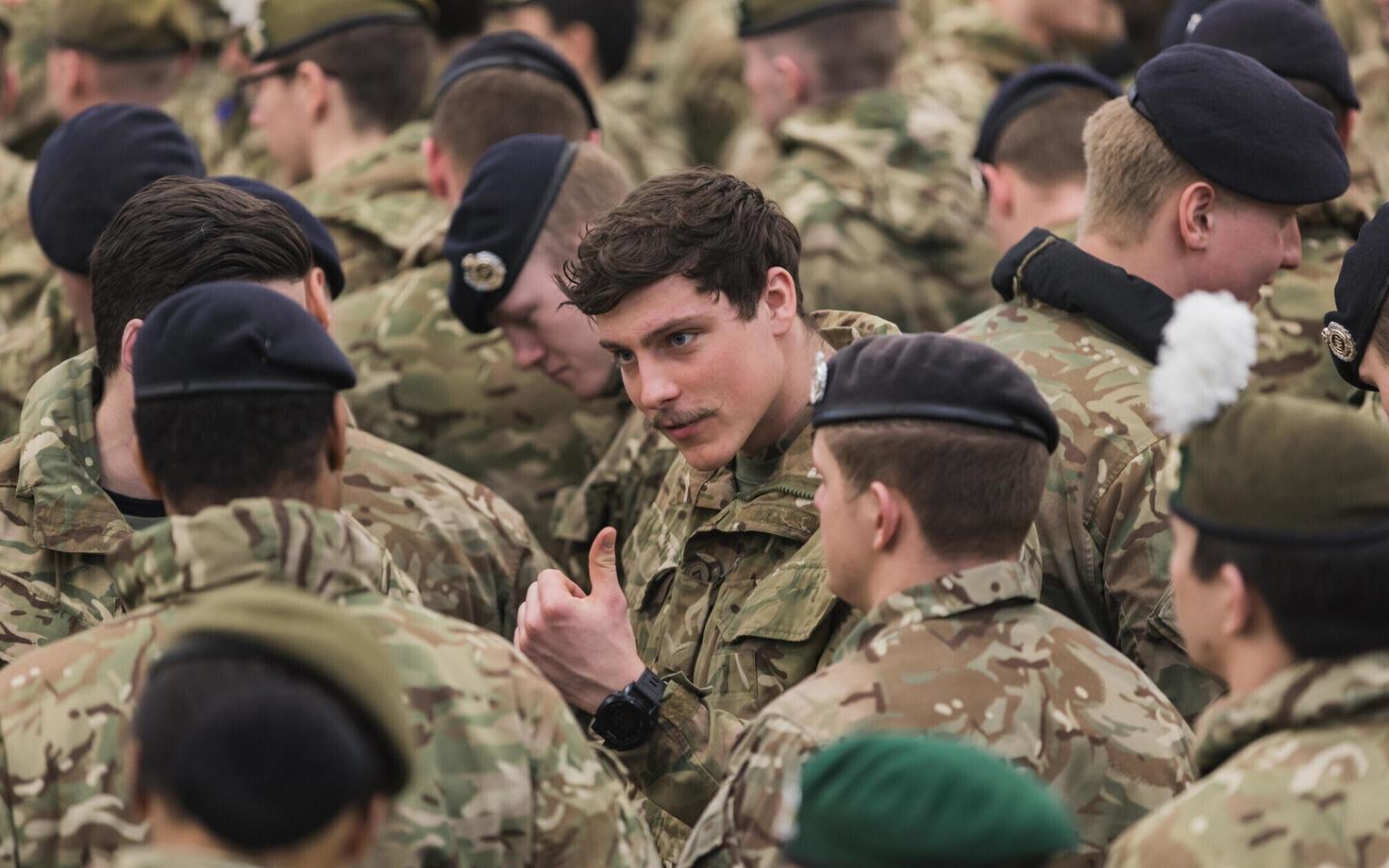 Военнослужащие батальона союзников в Тапа.