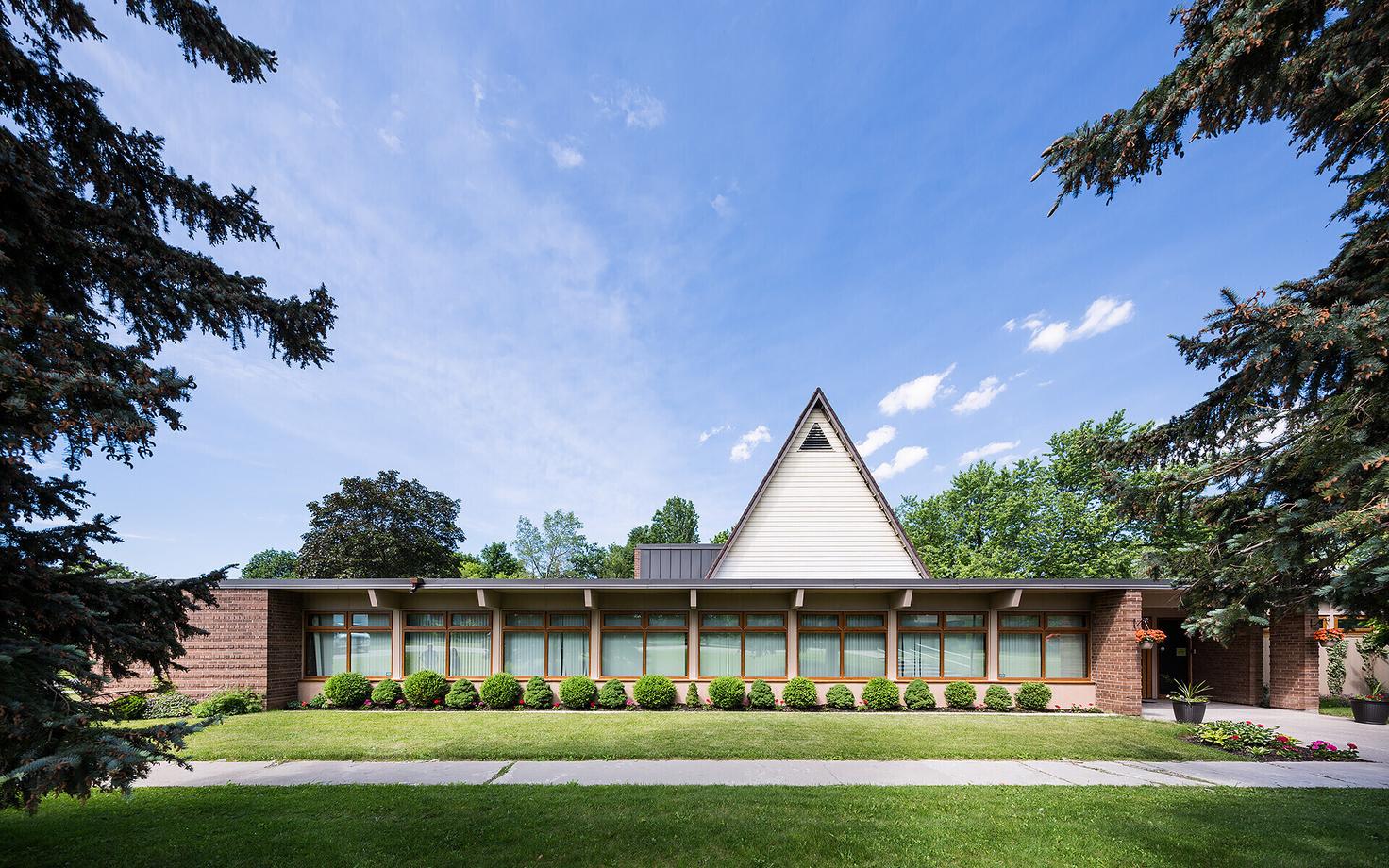 Matteuse kirik Scarborough’s, arhitekt Mihkel Bach, valmis 1955.