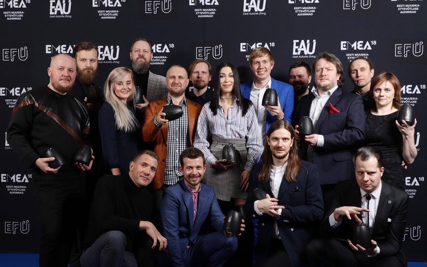 Eesti muusikaettevõtluse auhinnad 2018