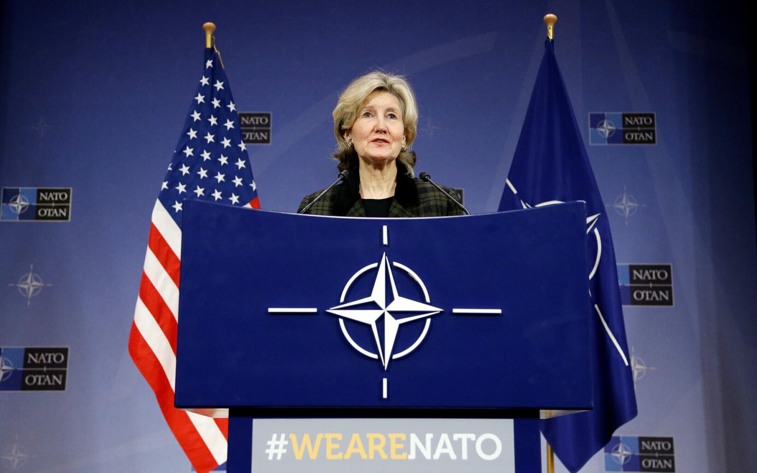 USA esindaja NATO juures Kay Bailey Hutchison.