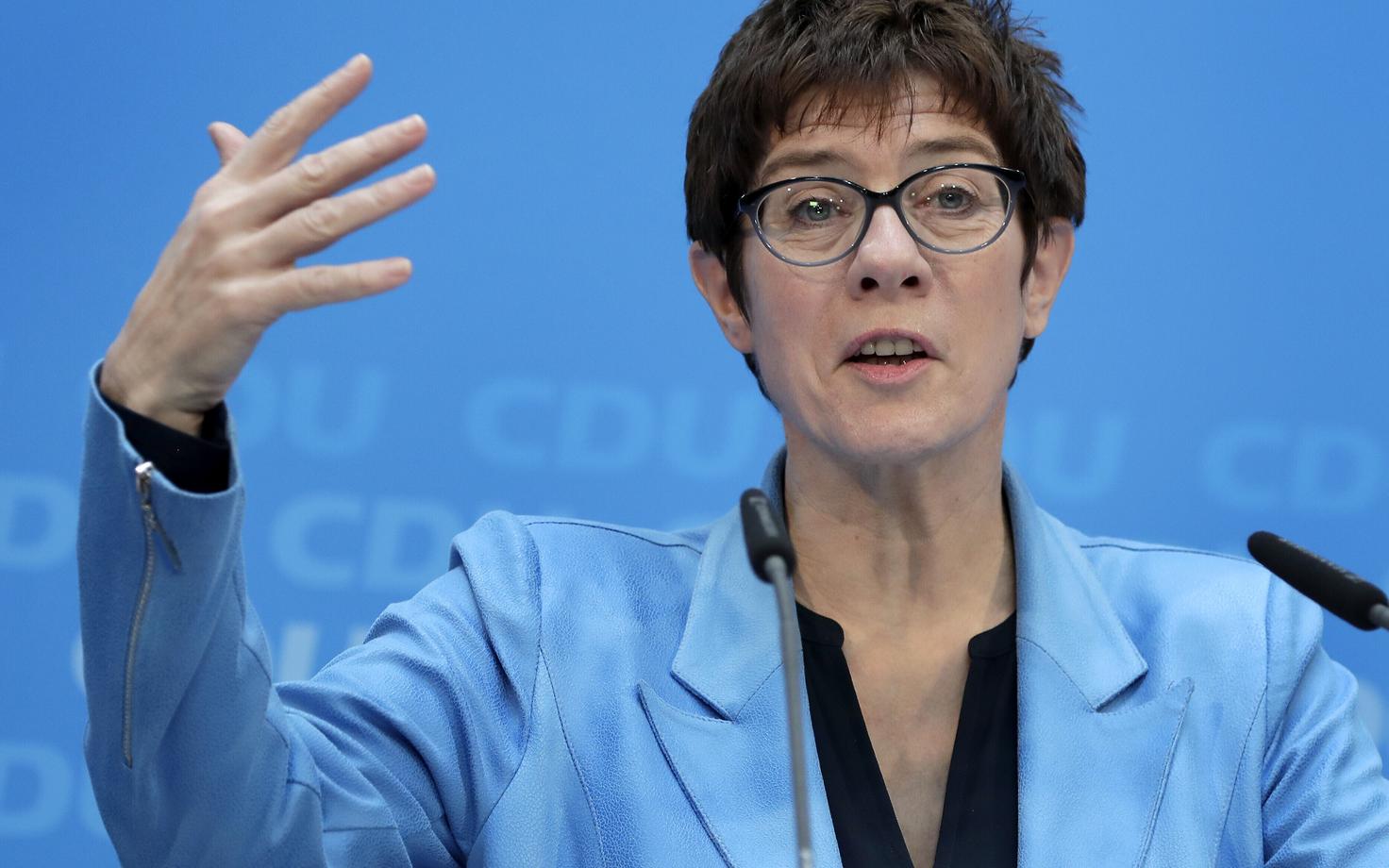 Annegret Kramp-Karrenbauer.