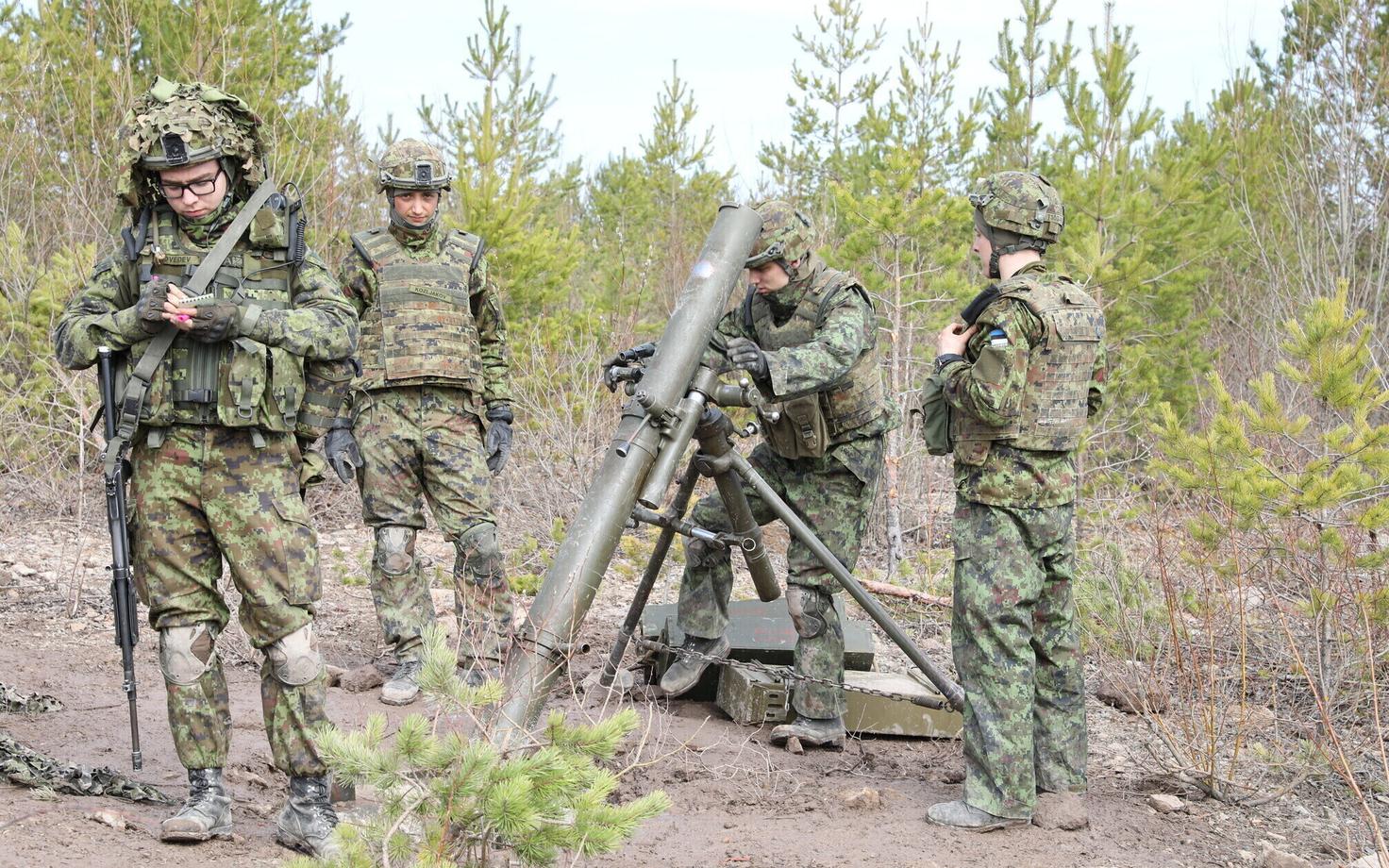 Учения Сил обороны в Виргала