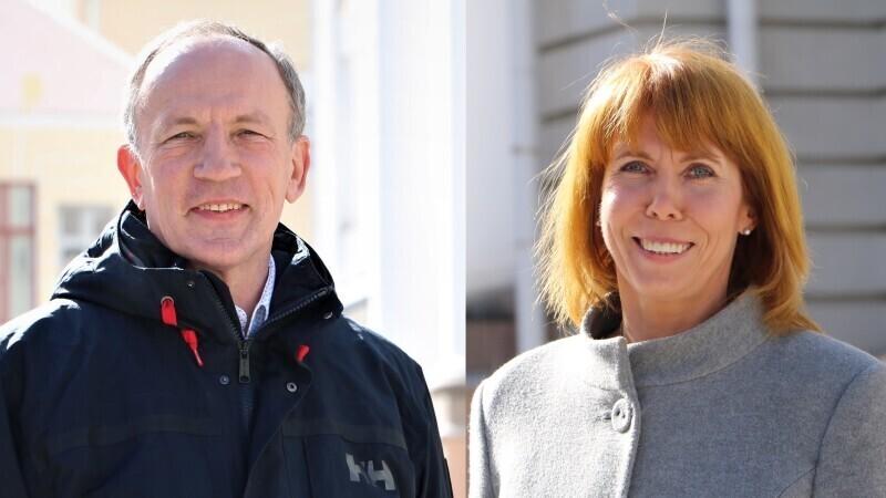 Тоомас Ассер и Маргит Сутроп.