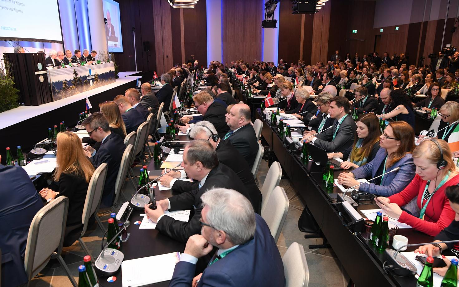 Opening session of the EU Speakers Conference.