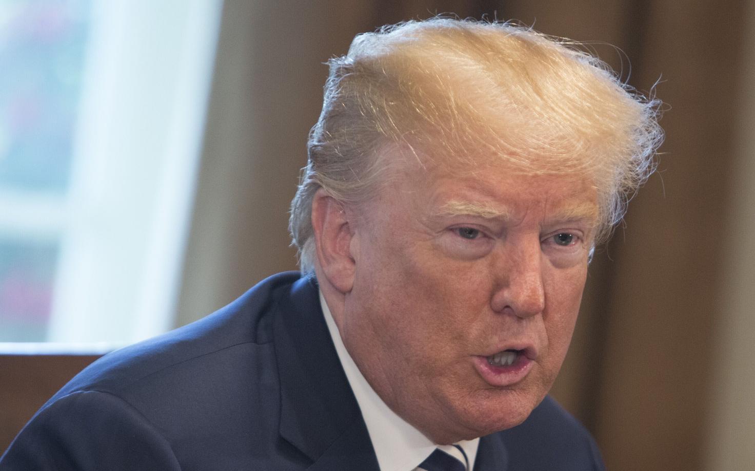 USA president Donald Trump.