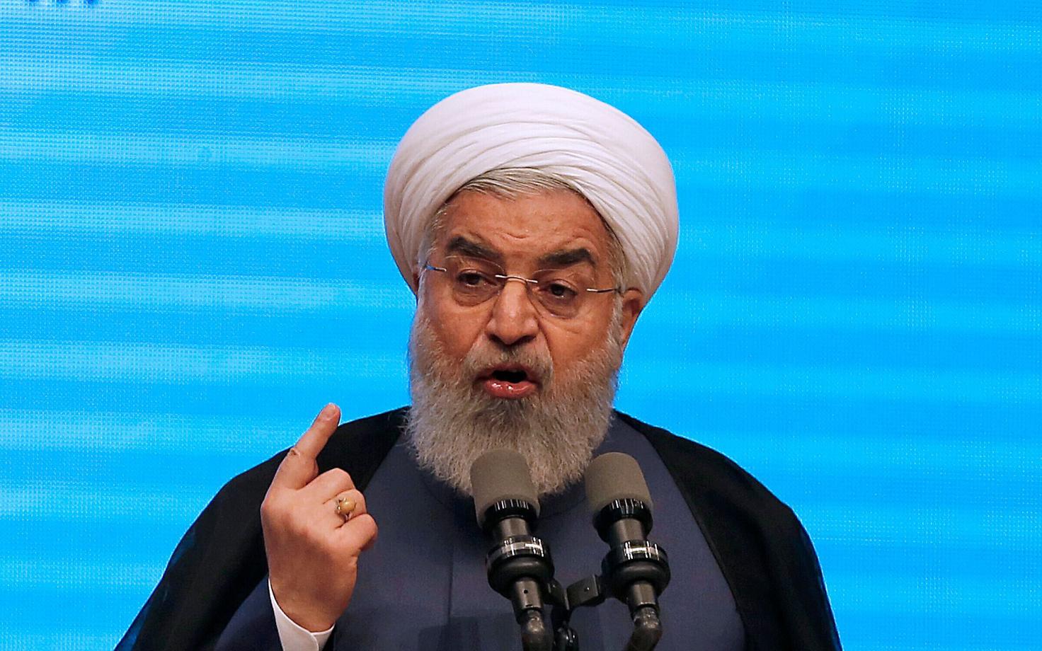 Iraani president Hassan Rouhani.
