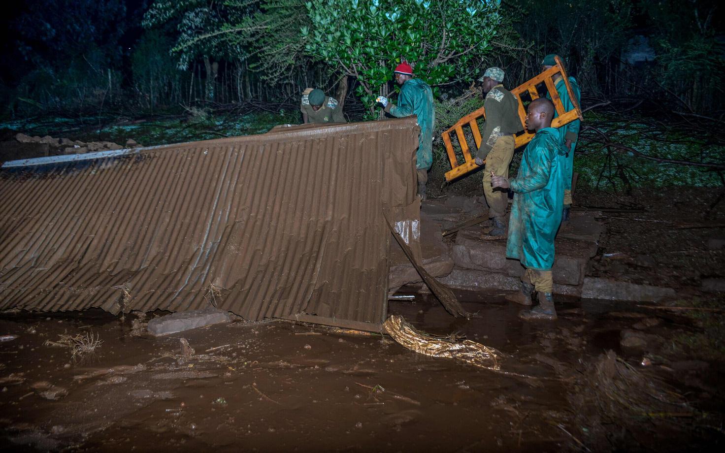 Purustused Keenias Nakuru maakonnas 10. mail.
