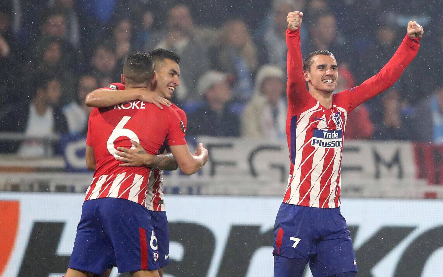 Испанский клуб одержал в финале уверенную победу: Гризманн (справа) сделал дубль.