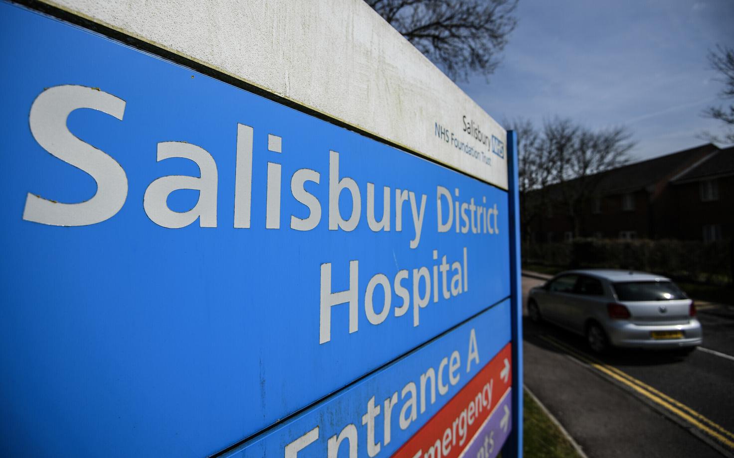 Больница Солсбери, где проходил лечение после отравления Сергей Скрипаль.