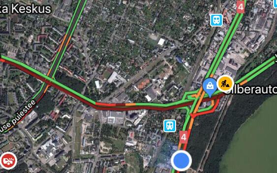 Ummikupaik Tammsaare tee-Järvevana ristmikul