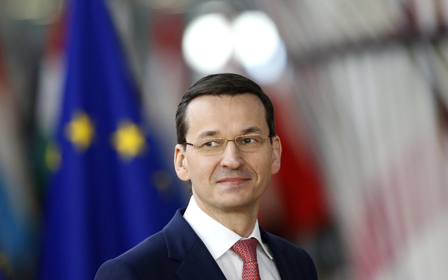 Poola peaminister Mateusz Morawiecki.