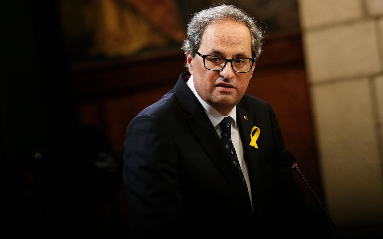 Председатель регионального правительства Каталонии Ким Торра.