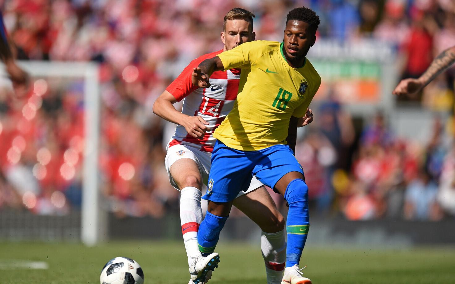 Fred Brasiilia maavõistluses Horvaatiaga.