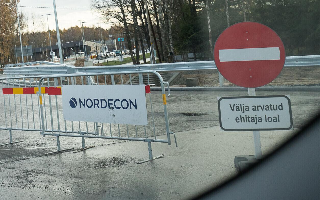 Работы на развязке Хааберсти продолжаются.