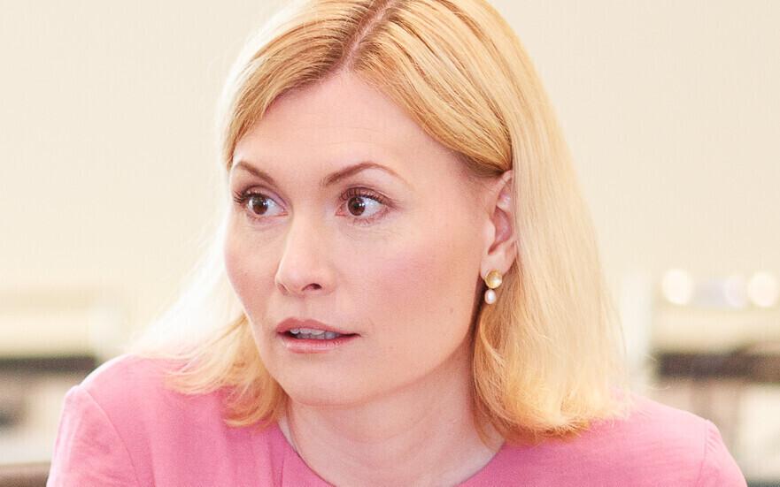 Министр социальных дел Рийна Сиккут.