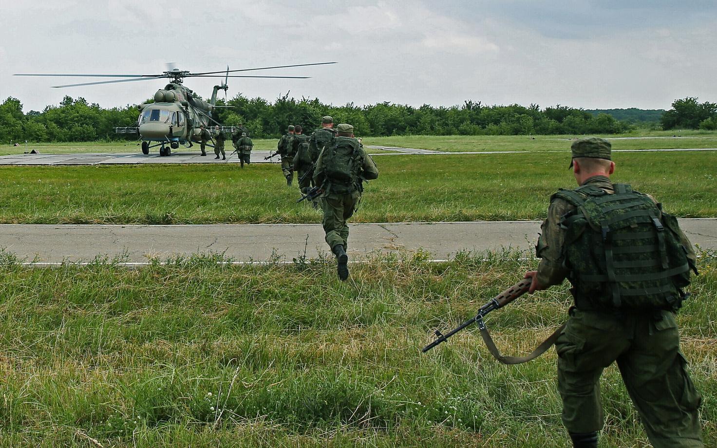 Õppus Venemaal, arhiivifoto.