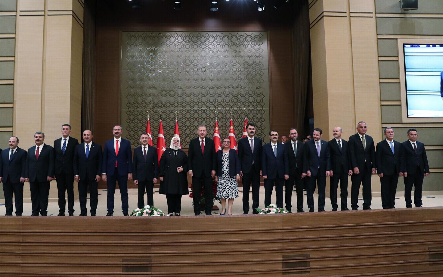 Новое правительство Турции.