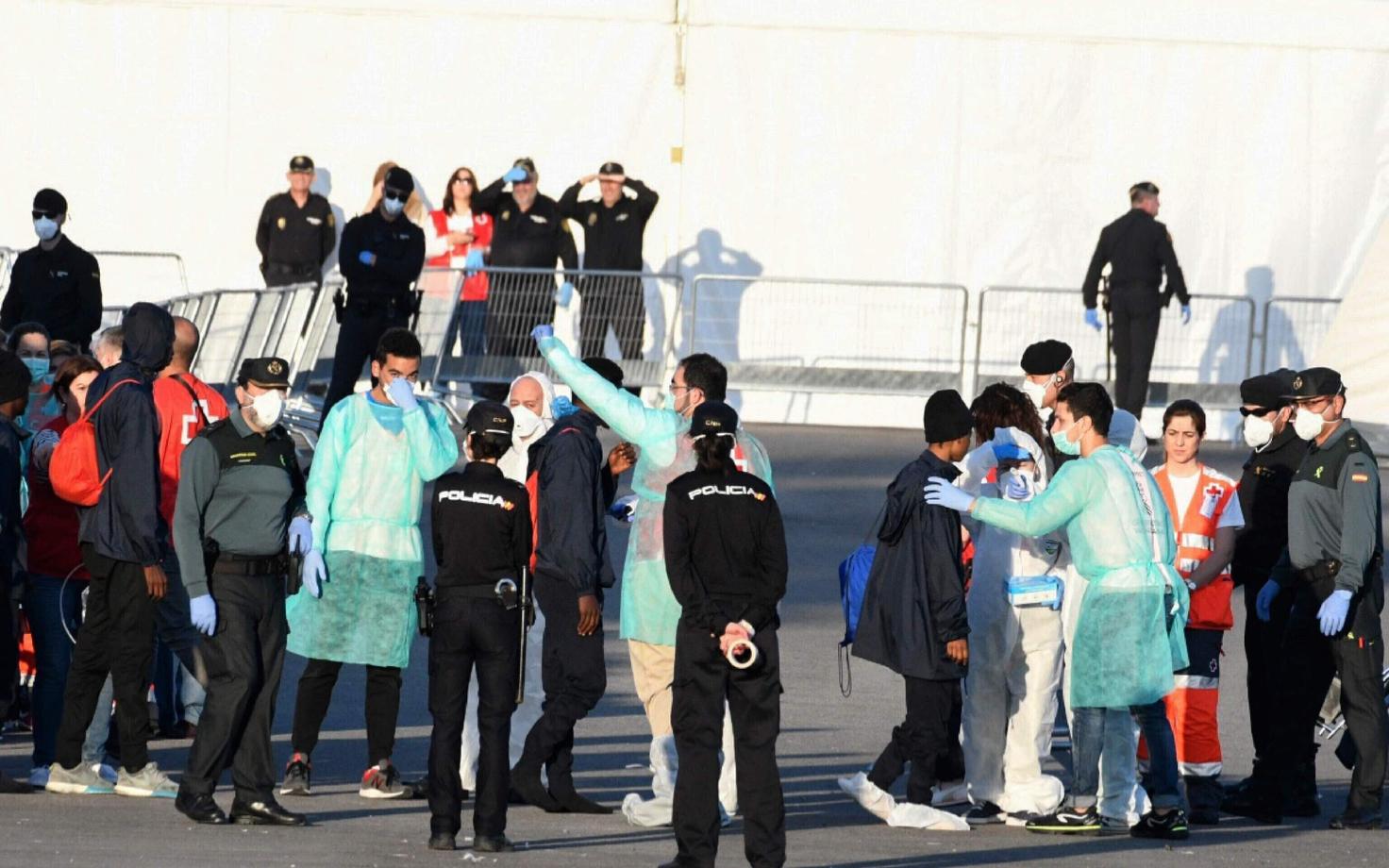 Мигранты в Испании.