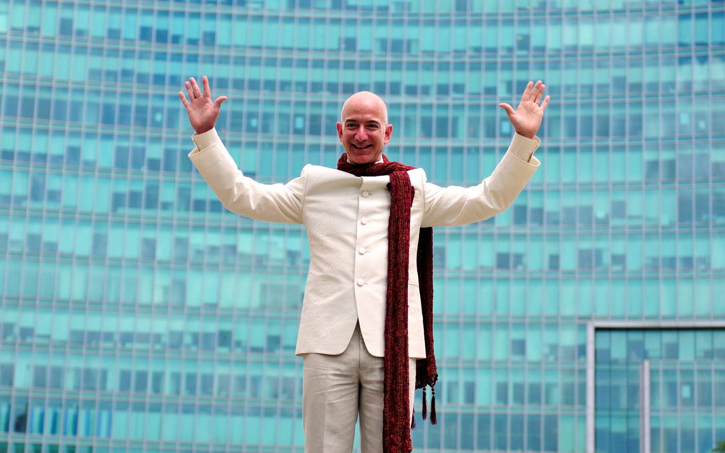 Amazoni asutaja ja juht Jeff Bezos.