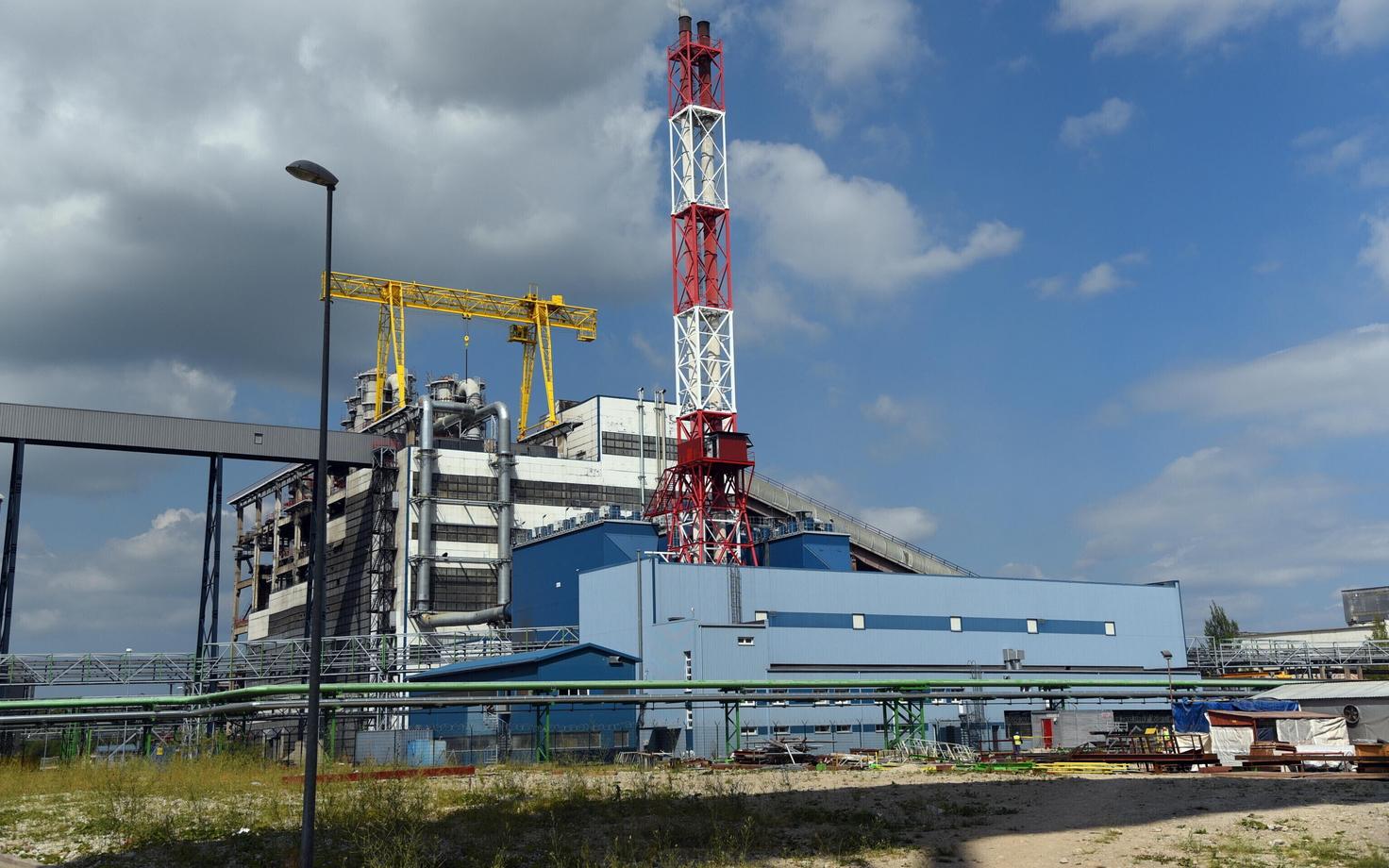 Завод по производству сланцевого масла в Аувере.