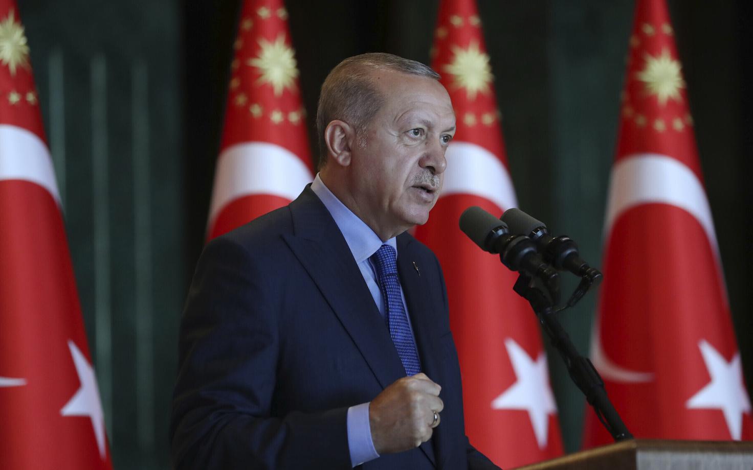 Президент Турции Реджеп Тайип Эрдоган.