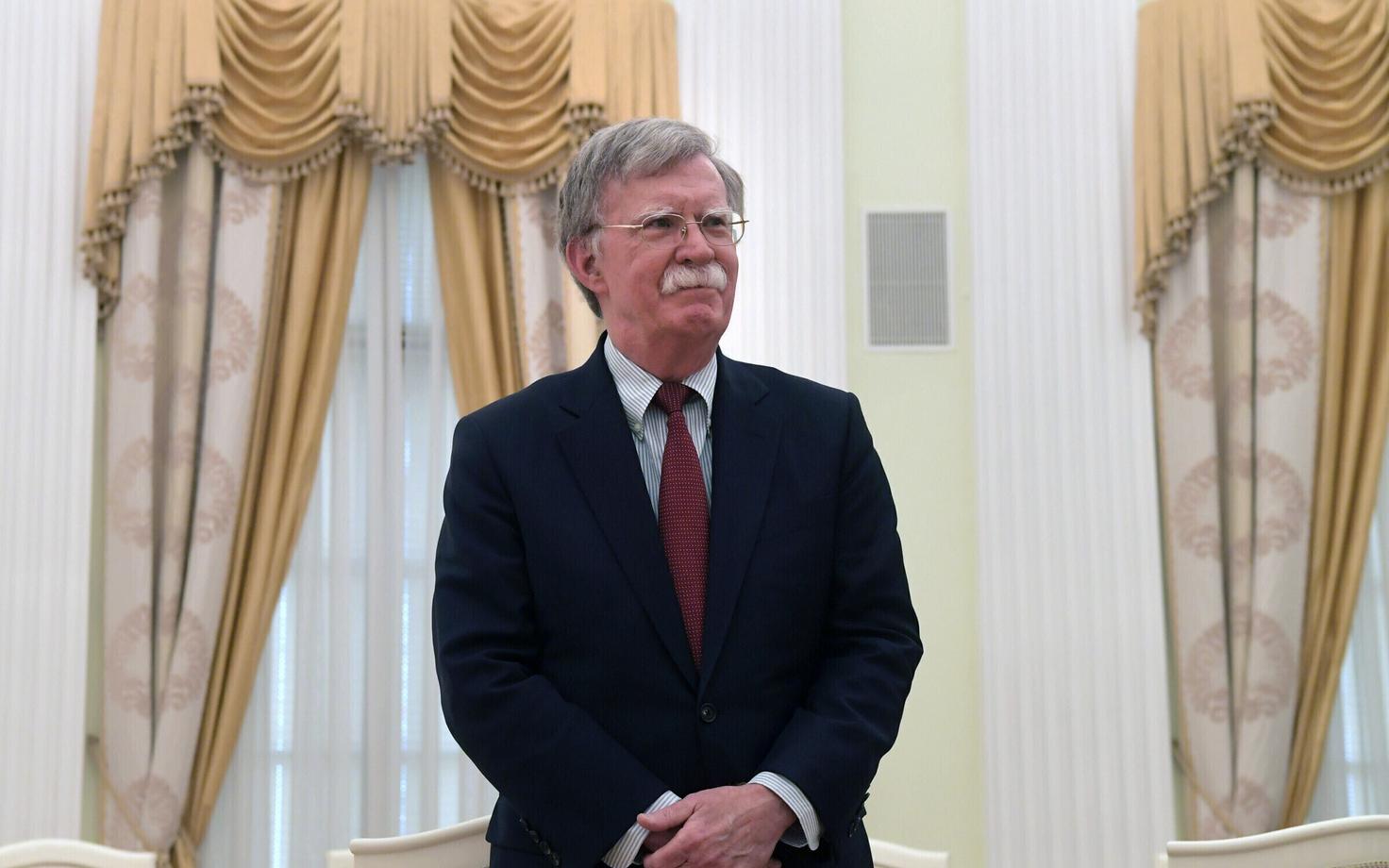 USA rahvusliku julgeoleku nõunik John Bolton 27. juunil Moskvas.