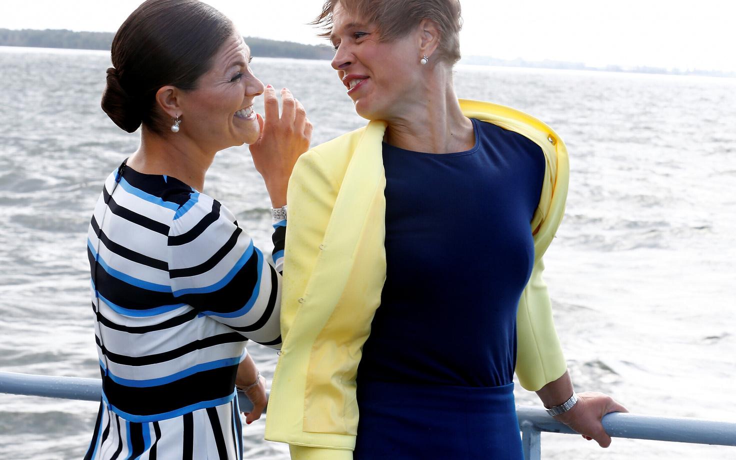 Kroonprintsess Victoria ja president Kersti Kaljulaid