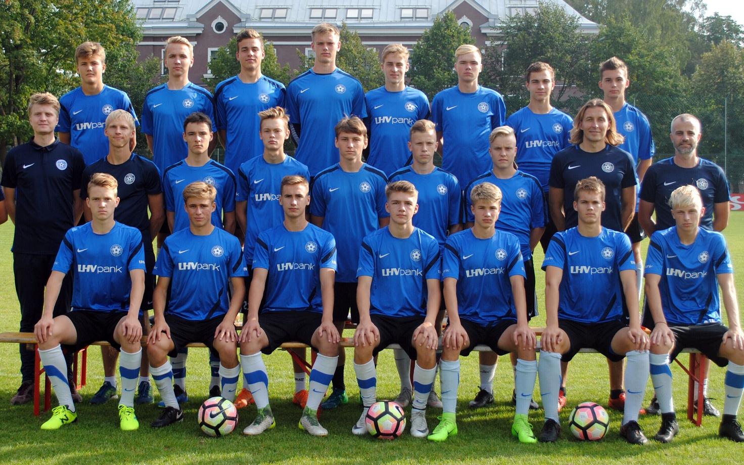 Eesti U-17 jalgpallikoondis