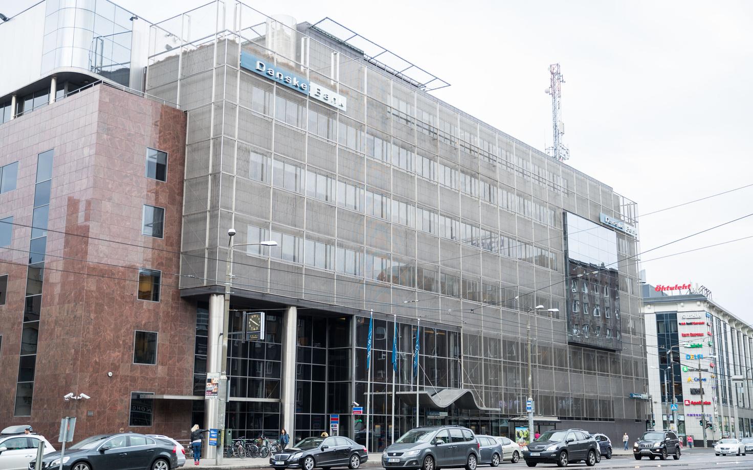 Danske Banki Eesti filiaal Narva maanteel.